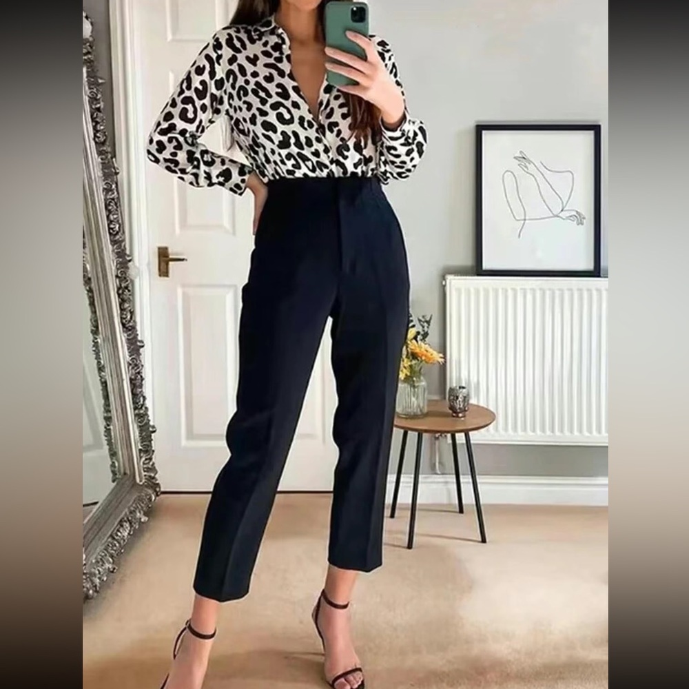 PANTS WITH A HIGH WAIST Tik Tok trending